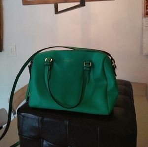 Cute green coach purse